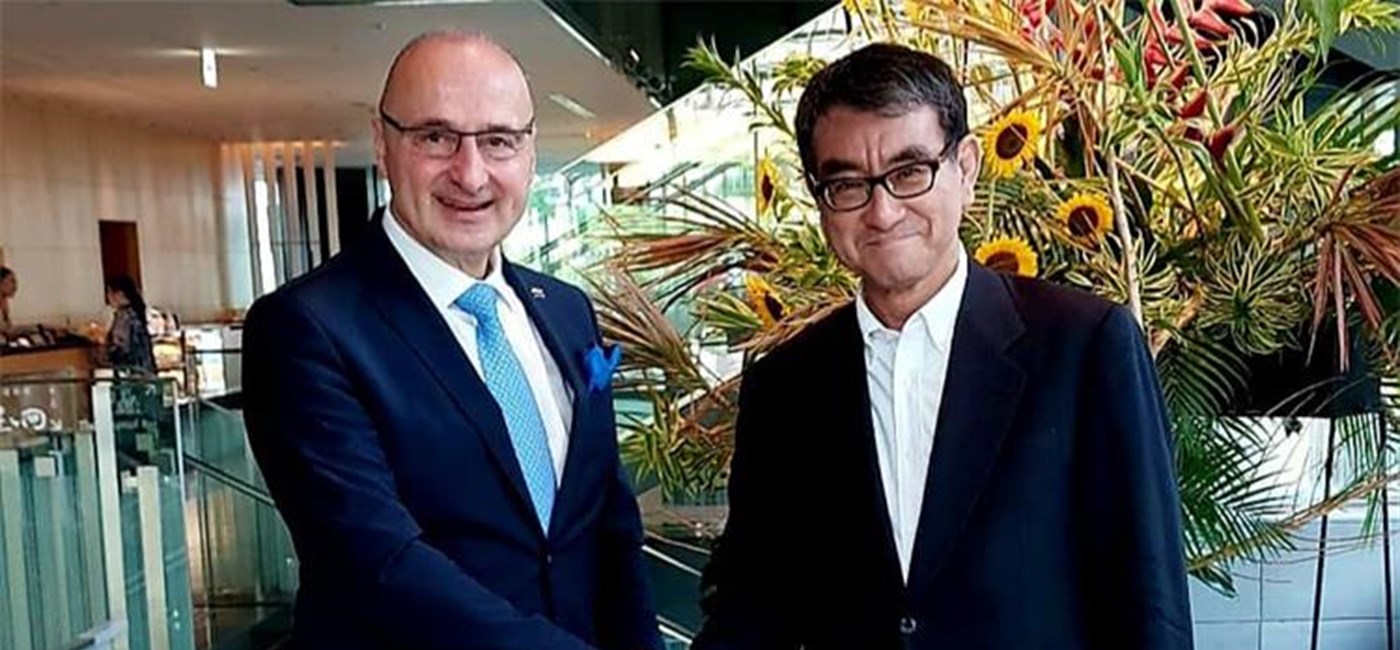 Grlić Radman u Japanu s ministrom za digitalnu transformaciju te hrvatskom zajednicom